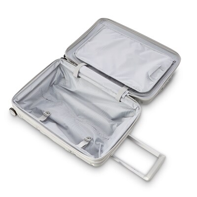 Samsonite Outline Pro 10.0" Hardside Carry-On Suitcase, 4-Wheeled Spinner, Stone Gray (137393-1830)