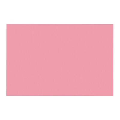 Prang 12" x 18" Construction Paper, Pink, 50 Sheets/Pack, 5 Packs/Bundle (PAC7007-5)