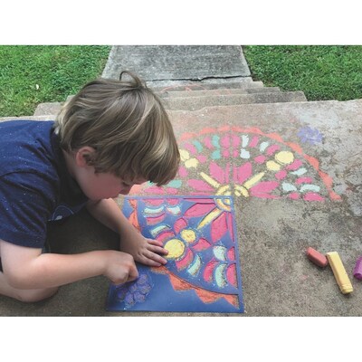 S&S Super Sidewalk Artist Craft Kit, 45/Pack (AP282)