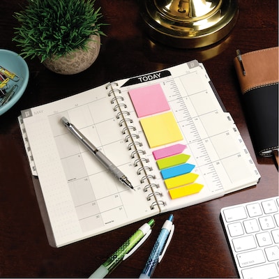 2027 Excello Brands 5.8" x 8" Weekly & Monthly Standard Planner, Paperboard Cover, Frosted (ESPL-CY27-58)