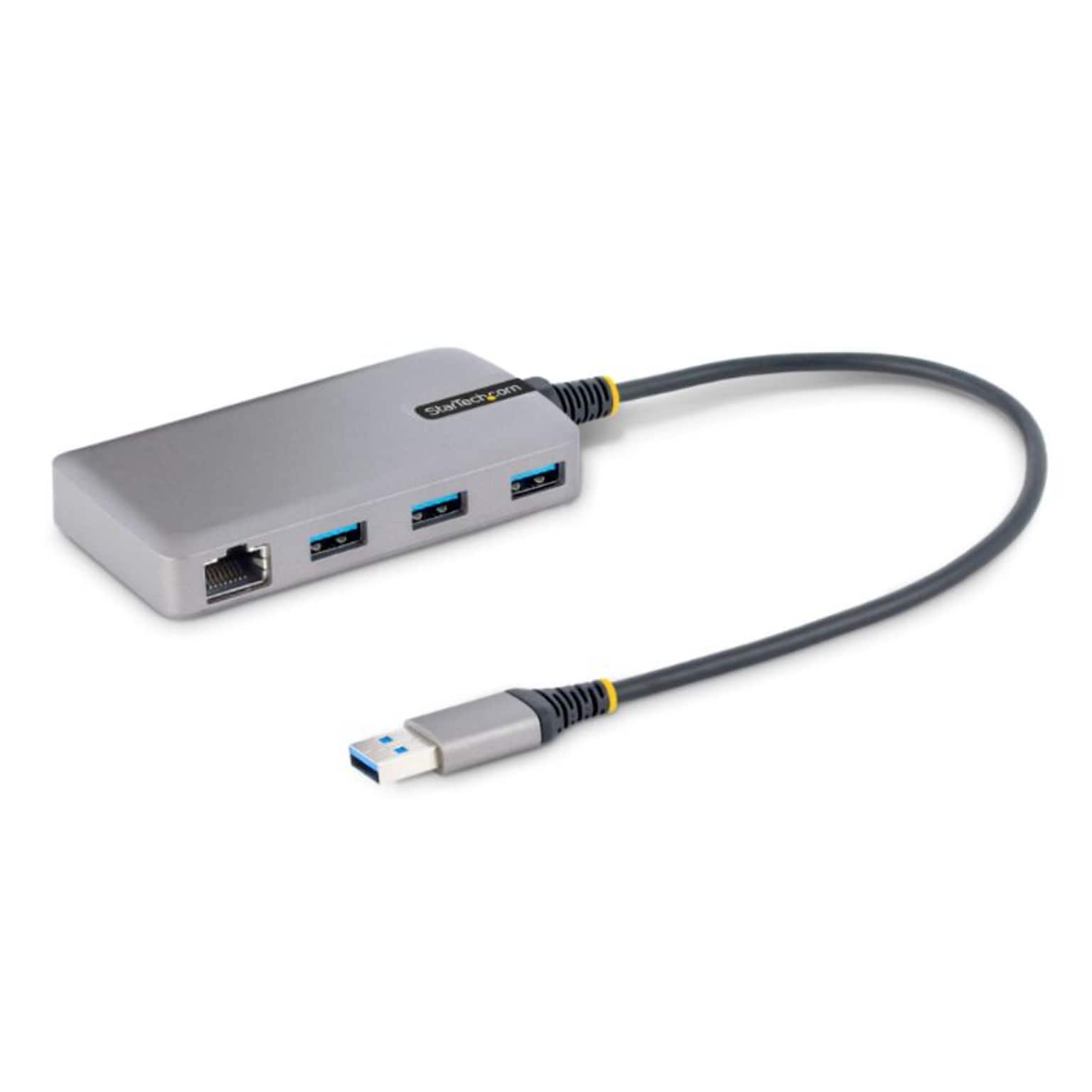 StarTech 4-Port USB 3.0 Hub, Gray (5G3AGBB-USB-A-HUB)