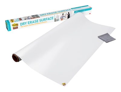 Post-it Super Dry Erase Surface, 4' x 8' (DEF8X4)
