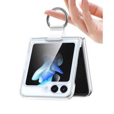 SaharaCase Venture Phone Case for Samsung Galaxy Z Flip6, Shock Absorbing, Clear (CP00583)