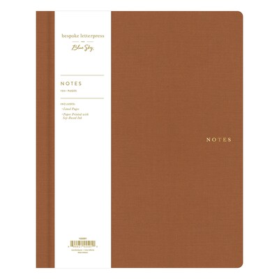 Blue Sky Bespoke Composition Notebook, 8 x 10, Terracotta Orange (155591)