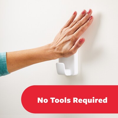 Command Extra Large Utility Hooks, 15 lbs., White, 2/Pack (17011-2ES)