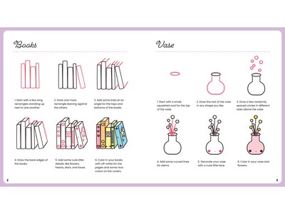 Quarto 101 Super Cute Things to Draw Drawing Book, 112 Pages (9780760375013)