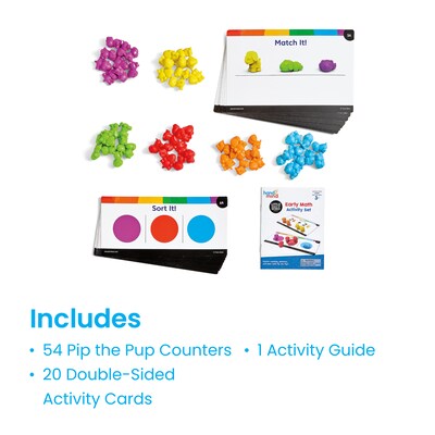 hand2mind Little Minds at Work Early Math Activity Set, Multicolored (99102)
