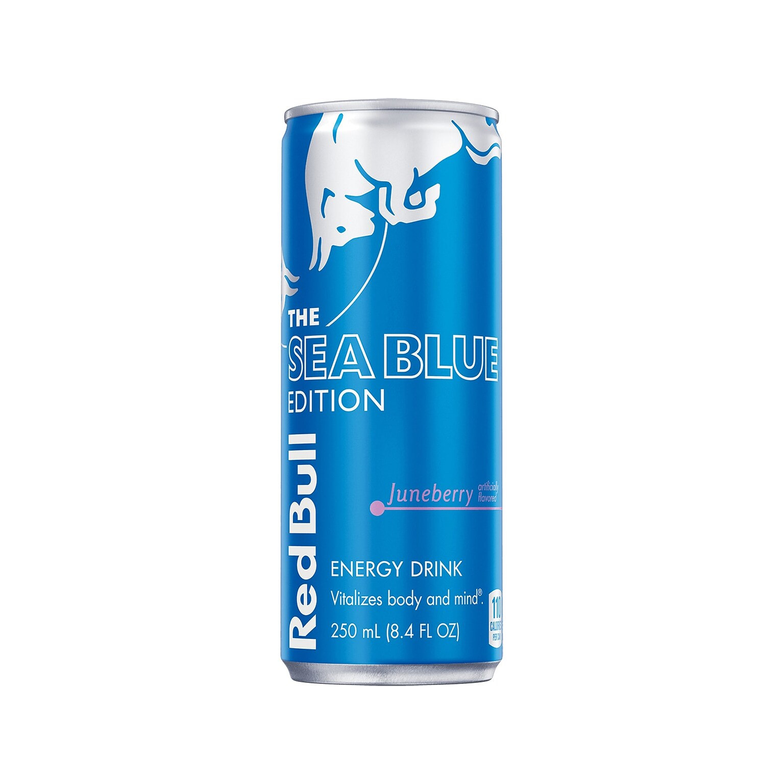 Red Bull Sea Blue Edition Juneberry Energy Drink, 8.4 oz., 24 Cans/Carton (RB242559)