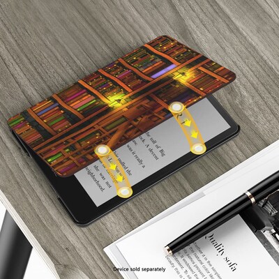 SaharaCase Venture Series TPU 7" Folio Case for Amazon Kindle, Library (TB00449)