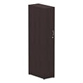 Alera® Valencia Series Wardrobe, 11 7/8w x 22 7/8d x 65h, Espresso