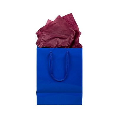 JAM Paper 20" x 26" Tissue Paper, Burgundy, 20 Sheets/Pack (1155680A)