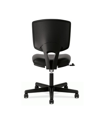 HON Volt Leather Task Chair, Black (HON5701SB11T)