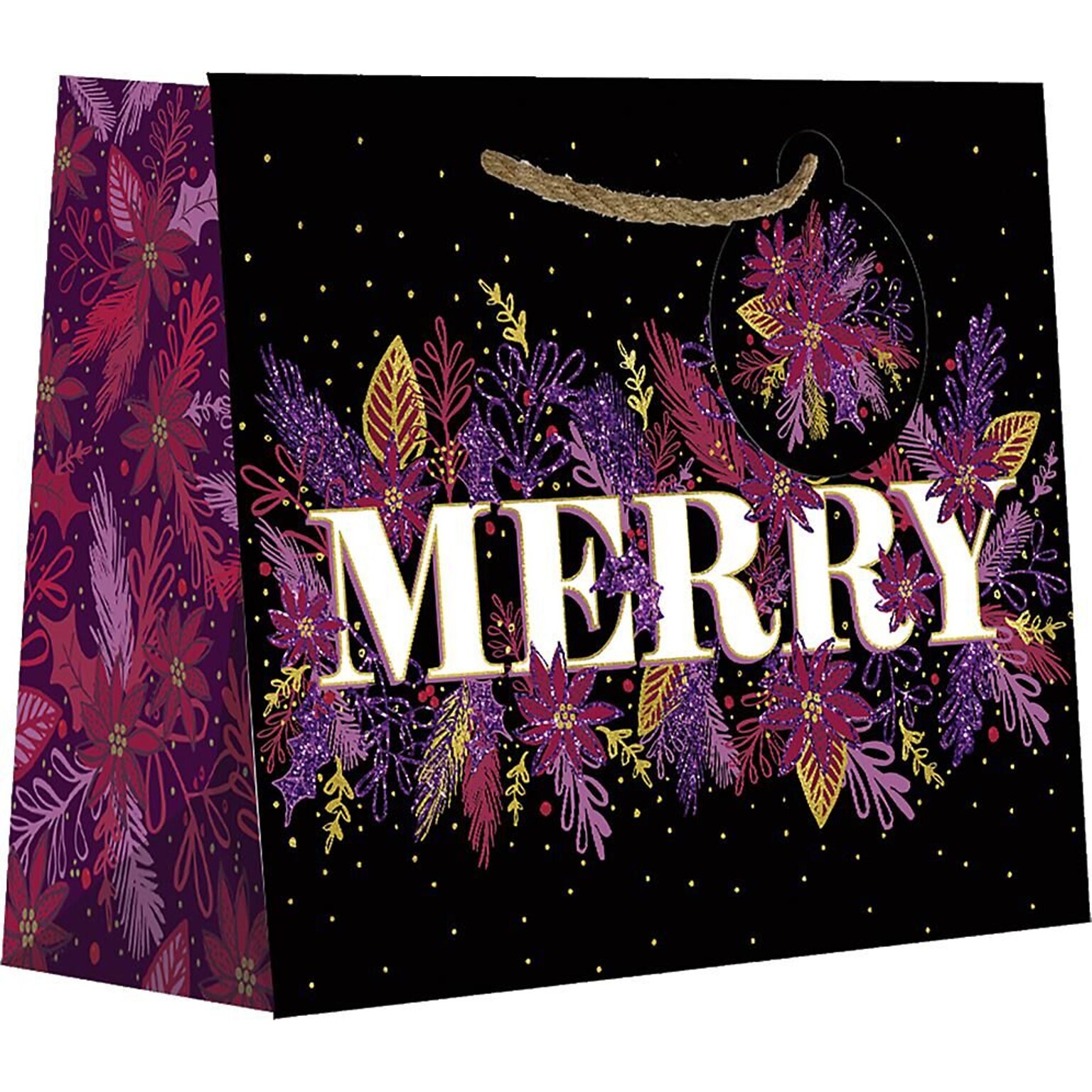 JAM Paper Bunch of Joy Large Gift Bags, Multicolored, 120/Pack (526BXLT6331)