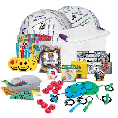 S&S Worldwide Calming and Engagement Kit, Manipulative, Assorted Colors (OC1176)