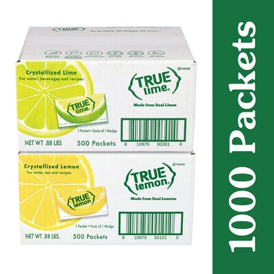 True Lime and True Lemon Variety Pack, 1000/Pack (600-04095)