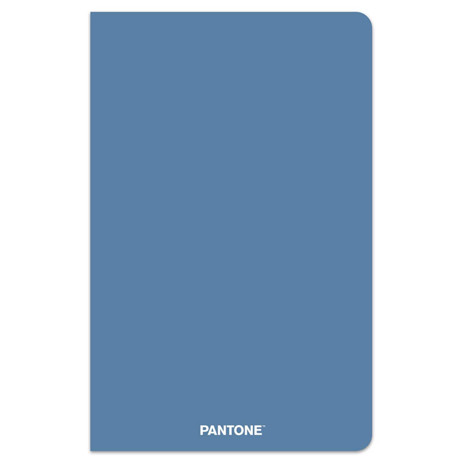 BrownTrout Pantone 5.25 x 8.25 Lined Compact Journal, Paper Cover, Blue (9781975480578)