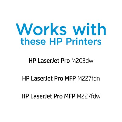 HP 30X Black High Yield Toner Cartridge, Print Up to 3500 Pages (CF230X)