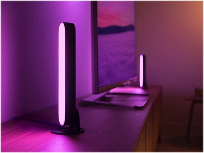 Philips Hue Play Smart 42W Equivalent Light Bar, Black, 2/Pack  (7820230U7)