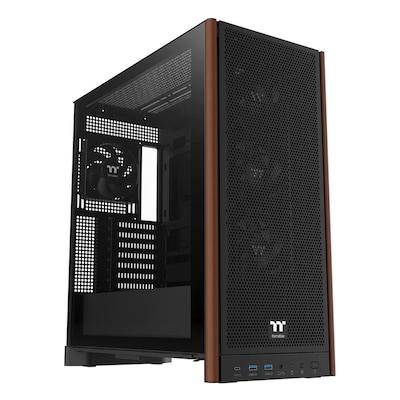 Thermaltake S Series ATX Mid-Tower Computer Case, Black (CA-11J-OOM1WN-00)