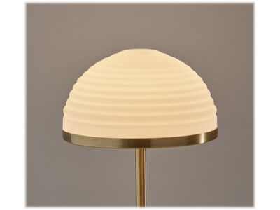Adesso Juliana LED Table Lamp, Antique Brass (5187-21)