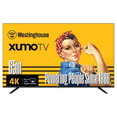 Westinghouse UX Series 65 Smart LED 4K UHD XUMO TV, Black (WX65UX4800)