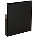 Avery 3 3-Ring Non-View Binders, Black (04601)