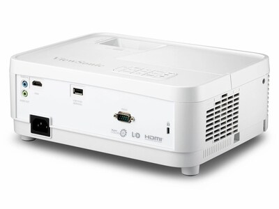 ViewSonic 3000 ANSI Lumens WXGA LED Projector with Vertical Keystone, 360 Degree Angle, White (LS510WH-2)