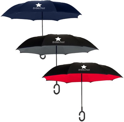 Custom ShedRain Unbelievabrella Inverted Umbrella