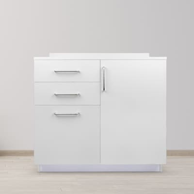 Viva Comfort 36.32"H x 36"W Exam Room Medical Cabinet, 3-Drawers, Gray (ADI902-B-36-N-GRY)