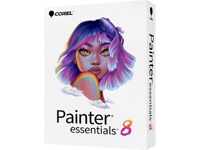 Corel Painter Essentials 8 Graphic Design for Windows, 1 User [Download]