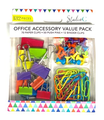 132 Piece Office Accessory Pack