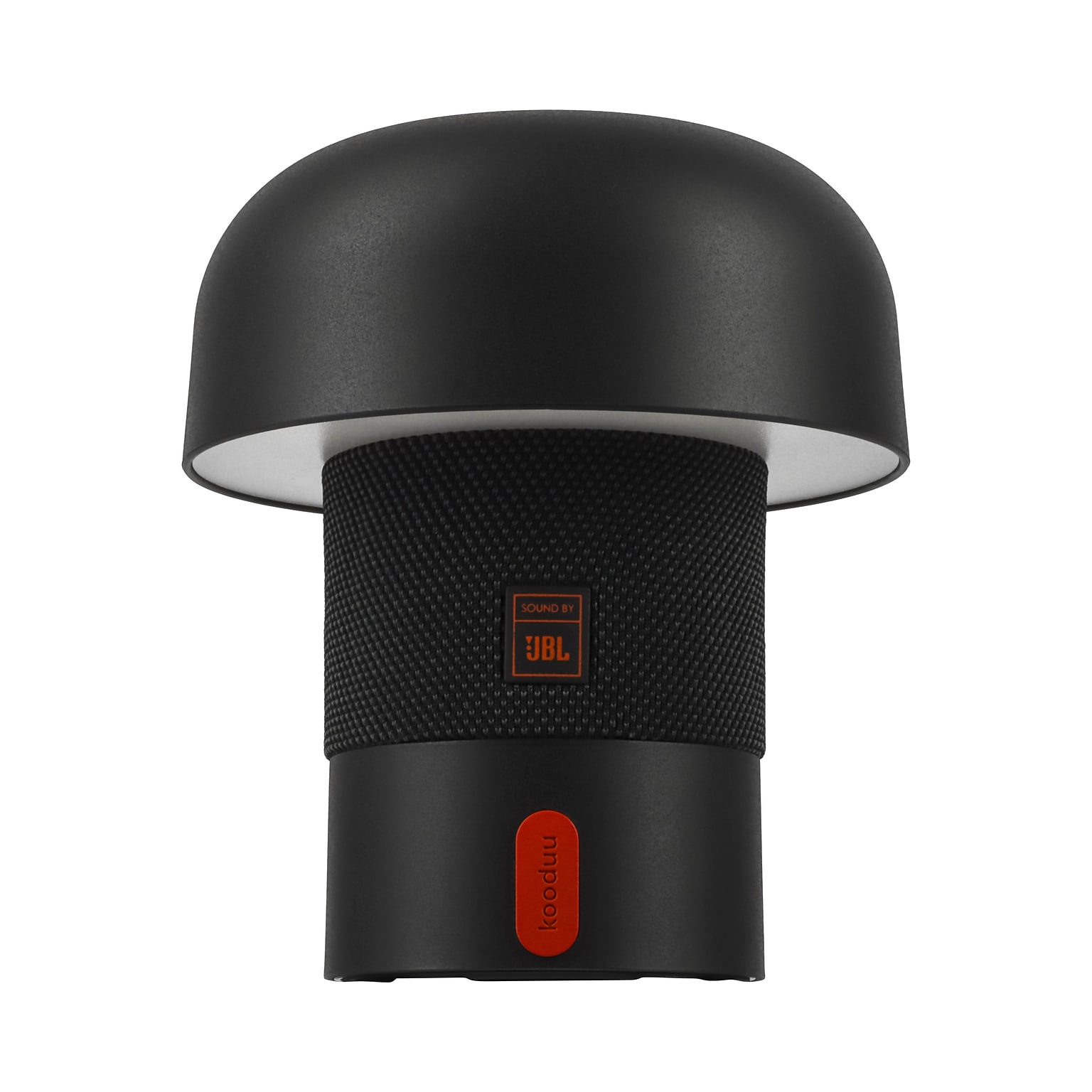 Kooduu Sensa Play Mini 6.25 LED Speaker Lamp with USB Port, Black (1206-01)