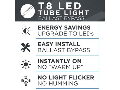 Viribright 18 Watts Cool White LED Household Bulb, 25/Box (518917-25)