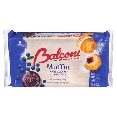 Balconi Blueberry Muffin, 72/Pack (600-04189)
