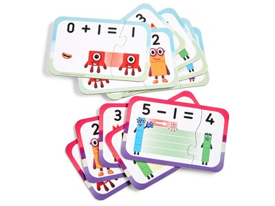 hand2mind Numberblocks Adding and Subtracting Puzzle Set (95402)