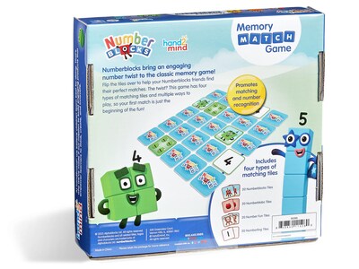 hand2mind Numberblocks Memory Match Game (95399)