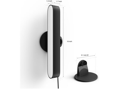 Philips Hue Play Smart 42W Equivalent Light Bar, Black  (7820130U7)