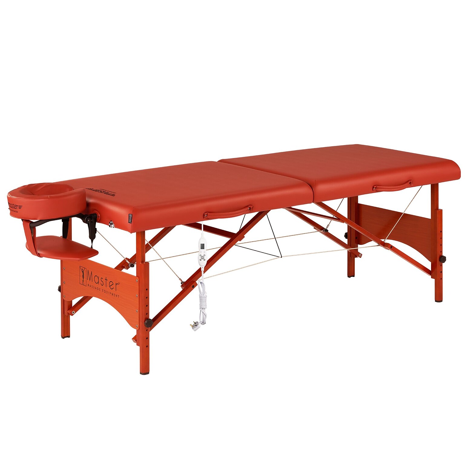 Master Massage Fairlane Therma-Top 28-Inch Portable Heated Massage Table Package, Cinnamon Color (26283)