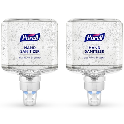 PURELL® Healthcare Advanced Gel Hand Sanitizer Refill for ES8 Dispenser, 1200 mL, 2/CT (7763-02)