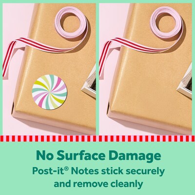 Post-it Gingerbread Man Sticky Note, 2" x 2.4", Jingle Notes Collection, 50 Sheet/Pad (HOL25-JN-GB)