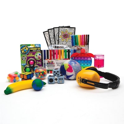 S&S Worldwide Calming Kit, Manipulative, Assorted Colors (20047)
