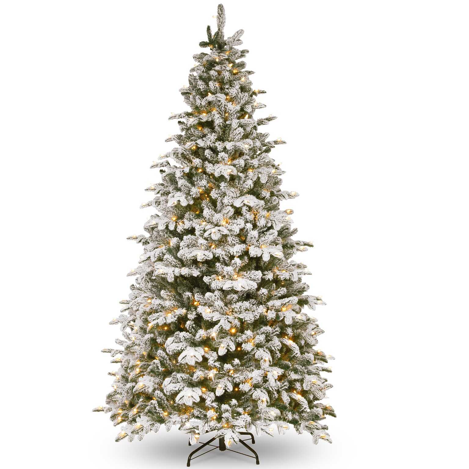 National Tree Company Snowy Everest Fir Artificial Christmas Trees PEV3-311-90