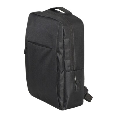 Club Rochelier Laptop Backpack, Large, Black (CRBP0322-BLK)