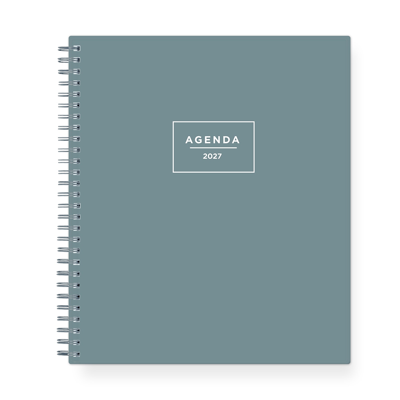 2027 Blue Sky 8 x 10 Monthly Planner, Sea Glass (164013)