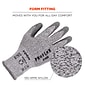 Ergodyne ProFlex 7030 PU Coated Cut-Resistant Gloves, ANSI A3, Gray, XXL, 12 Pair (10456)