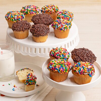 Sprinkle Cupcake Variety Mix by Bake Me A Wish!