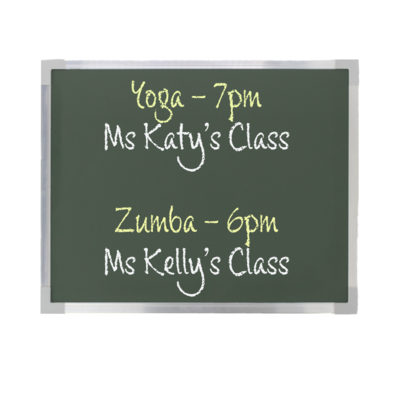 Flipside Green Chalkboard, 24 x 36, Aluminum Frame (33710)