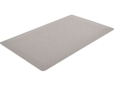 Notrax Cushion Trax Anti-Fatigue Mat, 36 x 24, Gray (479S0023GY)