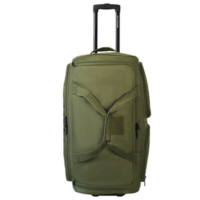 U.S. Army ROMEO 28" Polyester Telescoping Travel Duffel with Wheels, Tactical Green (USLROM28GRN)