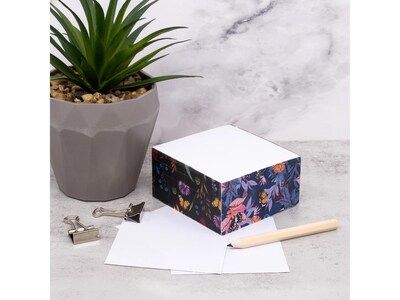Pukka Pad Bloom Memo Block, 3.15" x 3.15", Multicolor, 500 Sheets/Pad, 2 Pads/Pack (9514-BLM)